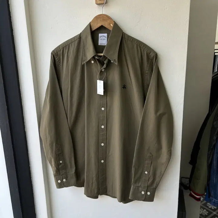 [SOLD OUT] 16618 - 브룩스 브라더스 카키 셔츠