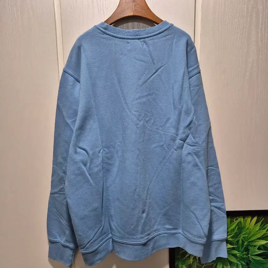 [BUNJANG] Big Wave Sky Blue Sweatshirt / (세일)(새상품)빅웨이브 브랜드 맨투맨 하늘색