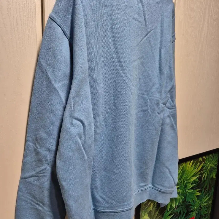 [BUNJANG] Big Wave Sky Blue Sweatshirt / (세일)(새상품)빅웨이브 브랜드 맨투맨 하늘색