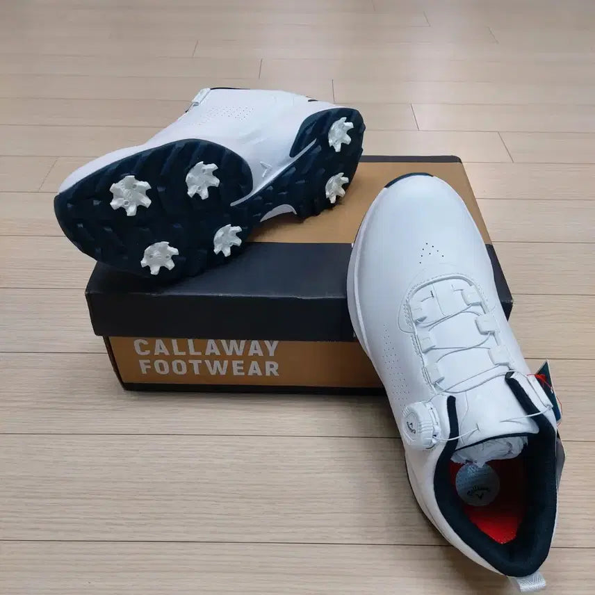 [BUNJANG] Callaway Pro Comfort Golf Shoes / (새상품)캘러웨이 프로 컴포트 스파이크 골프화 255/260mm