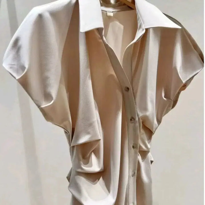 [SOLD OUT] 벌룬셔츠셔링셔츠롱원피스