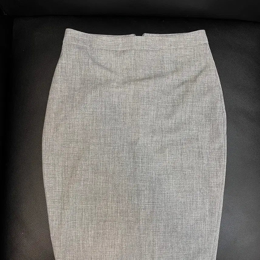 [SOLD OUT] 회색 H라인 스커트