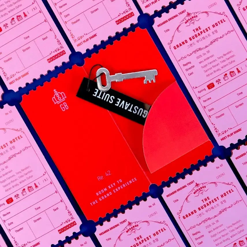 [BUNJANG] The Grand Budapest Hotel Original Ticket / 미개봉 그랜드 부다페스트 호텔 오리지널티켓