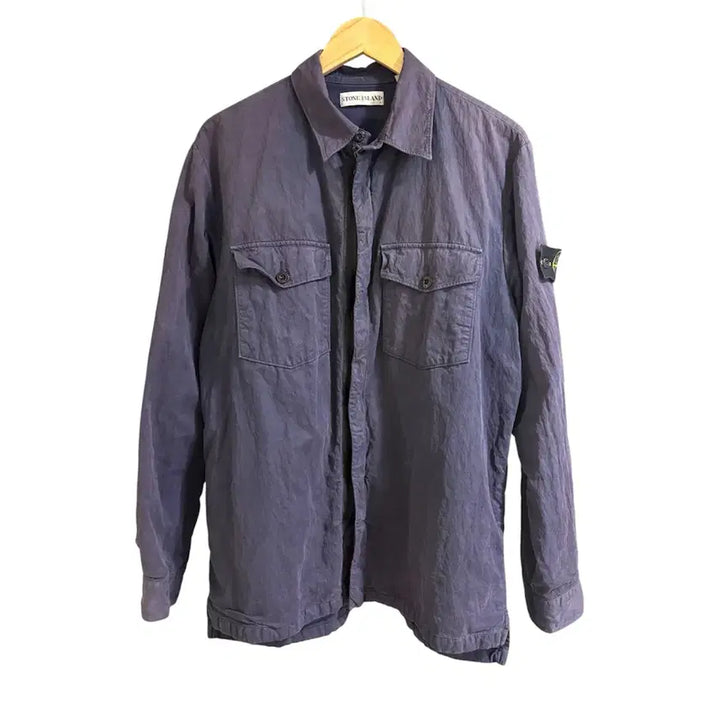 [SOLD OUT] [L] Stone Island 00s Garment Dyed 오버셔츠