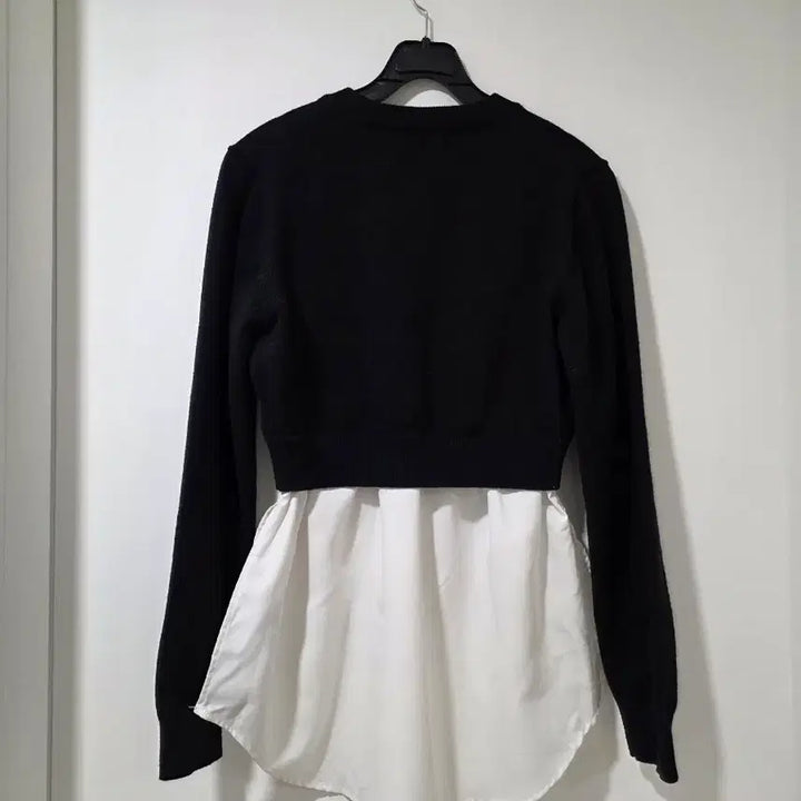[SOLD OUT] 제너럴아이디어 레이어드 가디건 블랙 프리사이즈