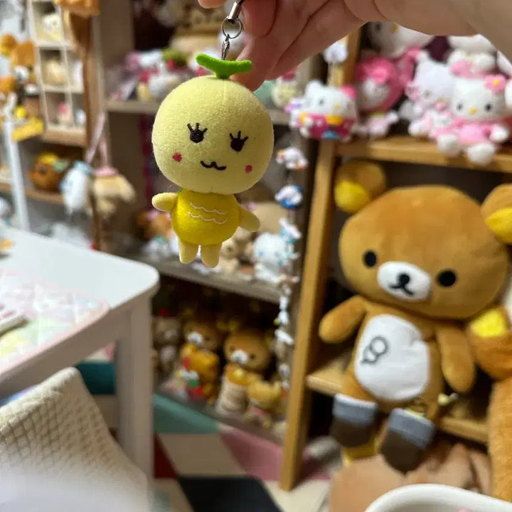 [BUNJANG] Melon Turtle Plush Keychain / 메론 거북이 일본인형