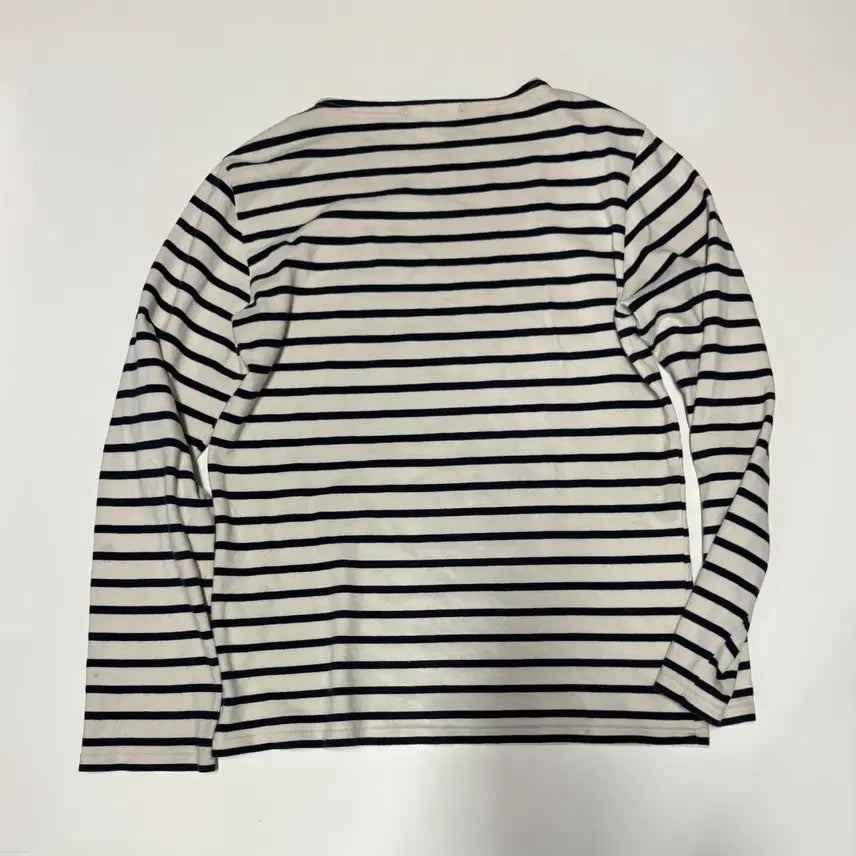 [SOLD OUT] 여성 마르디 메크르디 플라워 스트라이프 긴팔 티셔츠 M