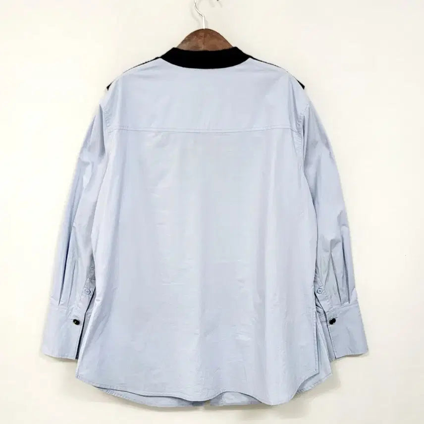 [BUNJANG] VOV Layered Knit Shirt / VOV 보이스오브보이스 니트 레이어드 셔츠 Y881