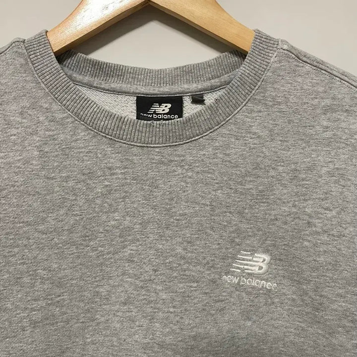 [BUNJANG] New Balance Gray Sweatshirt L / 뉴발란스 회색 맨투맨