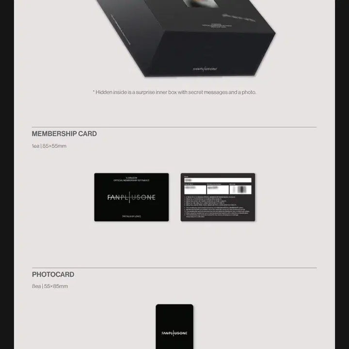 [SOLD OUT] 지드래곤 팬클럽 1기 맴버십 굿즈 LOVE Ver.