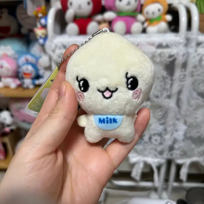 [BUNJANG] Shizuku-chan Milk Plush Keychain / 시즈쿠짱 밀크