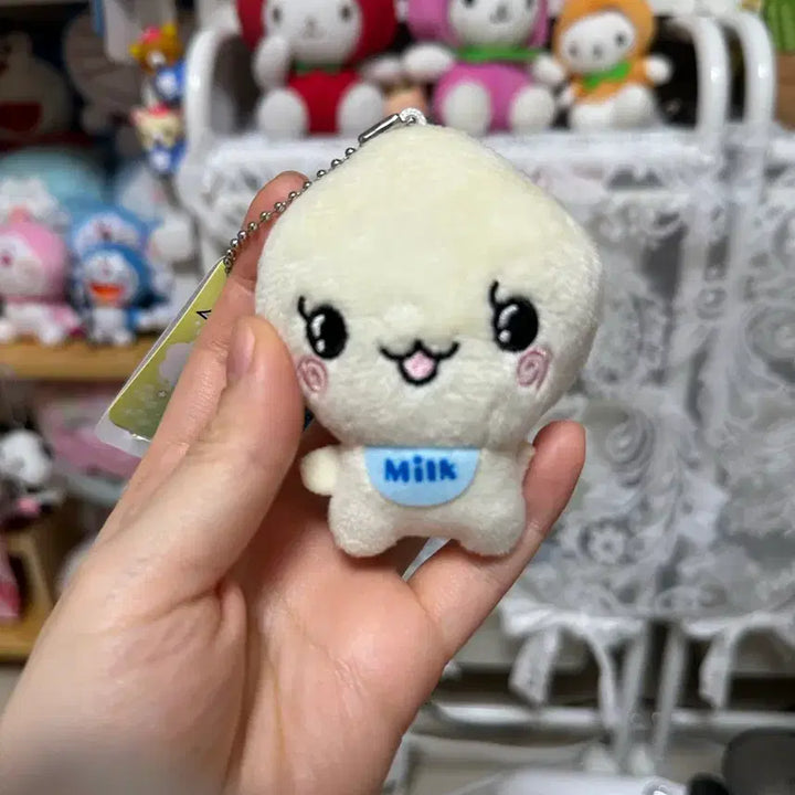 [BUNJANG] Shizuku-chan Milk Plush Keychain / 시즈쿠짱 밀크