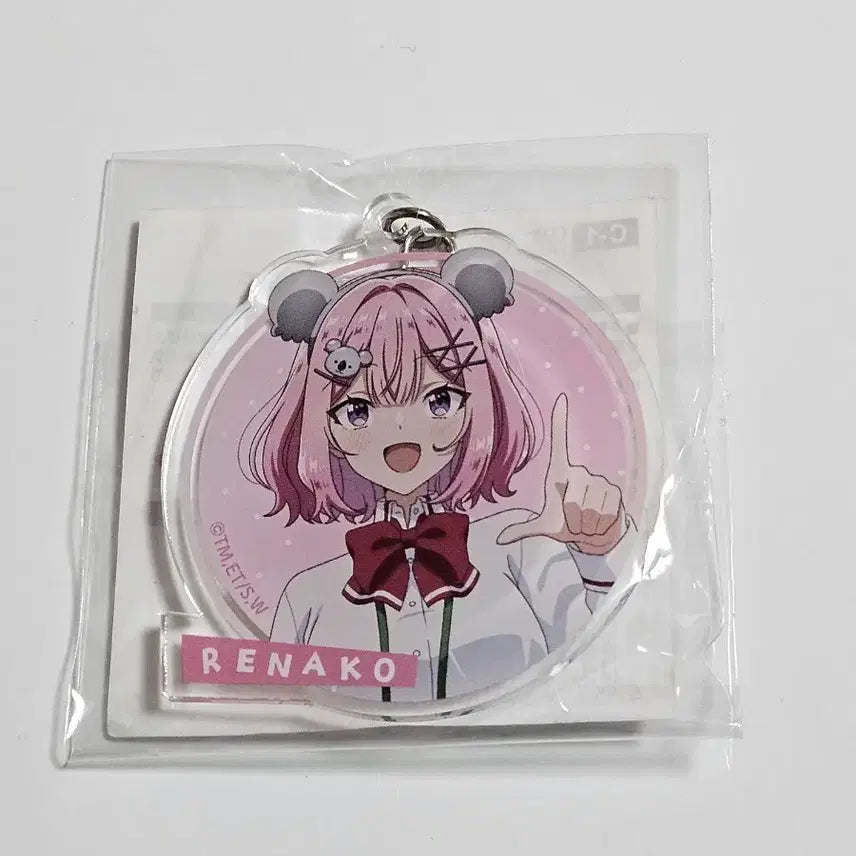 [BUNJANG] Watanare Renako Acrylic Keychain (Sealed) / (오늘까지) 와타나레 레나코 아크릴 키링 미개봉 연인무리 백합