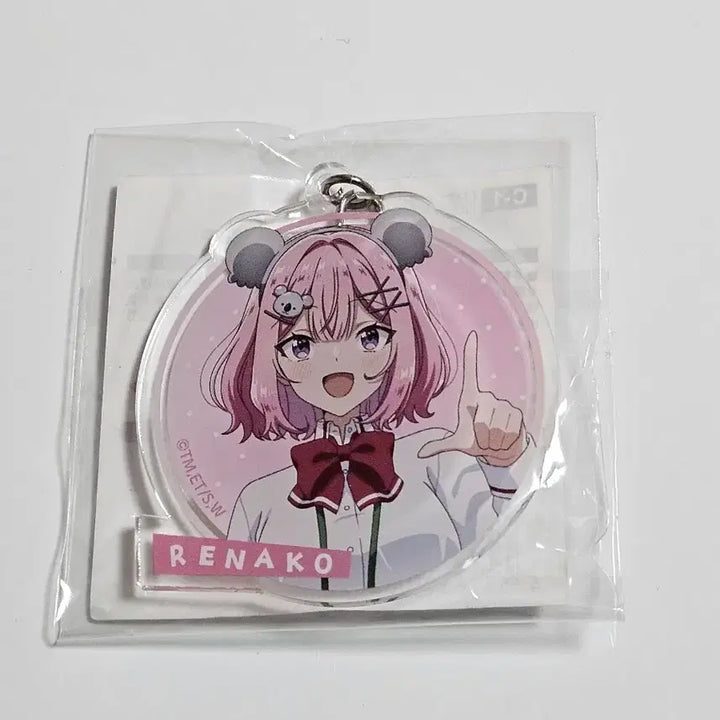 [BUNJANG] Watanare Renako Acrylic Keychain (Sealed) / (오늘까지) 와타나레 레나코 아크릴 키링 미개봉 연인무리 백합
