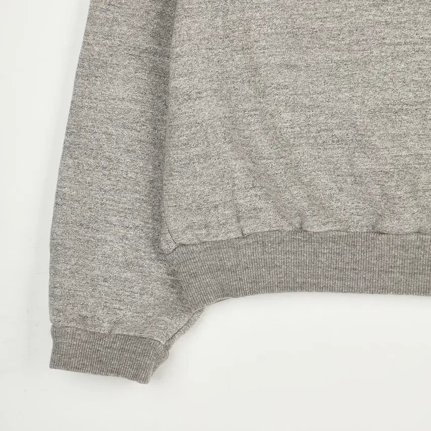 [BUNJANG] Capital Top Fleece Crew Sweatshirt Gray / [4] 캐피탈 탑 플리스 크루 스웨트셔츠 P 불독 Pt 탑 그레이