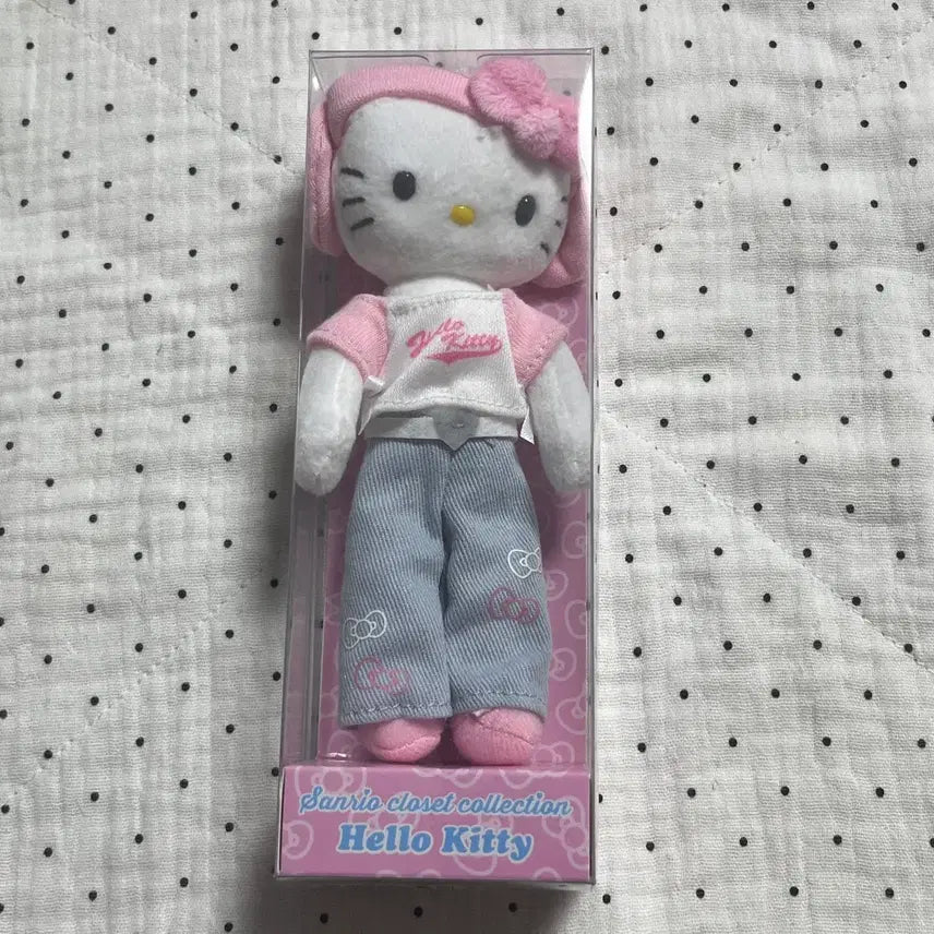 [BUNJANG] Sanrio Dress Up Closet Collection Hello Kitty (Jeans) Doll / 미개봉) 산리오 드레스업 클로젯 컬렉션 키티 (청바지)