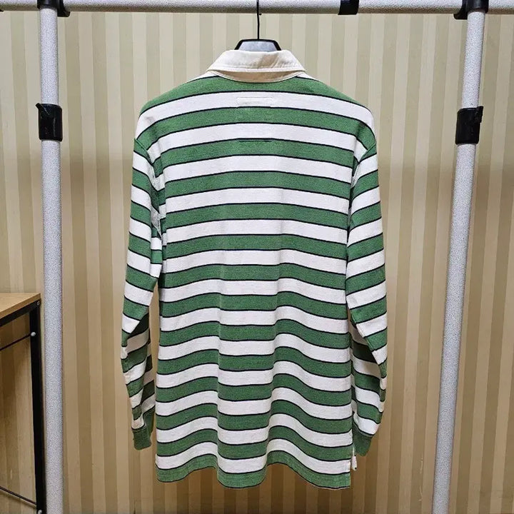 [BUNJANG] L.L.Bean Rugby Stripe Cotton T-Shirt / 엘엘빈 럭비티 코튼 M