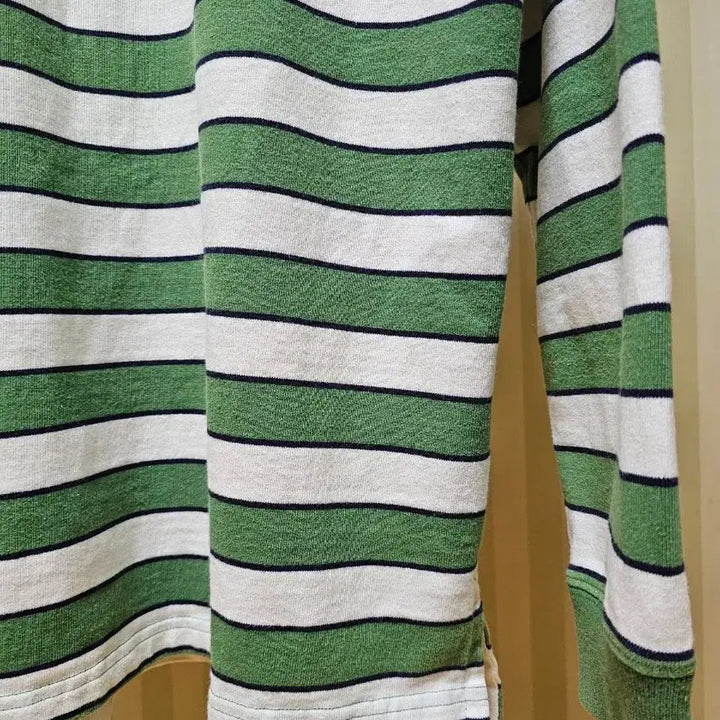 [BUNJANG] L.L.Bean Rugby Stripe Cotton T-Shirt / 엘엘빈 럭비티 코튼 M