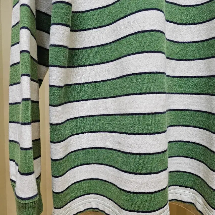 [BUNJANG] L.L.Bean Rugby Stripe Cotton T-Shirt / 엘엘빈 럭비티 코튼 M