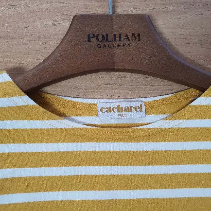 [BUNJANG] cacharel 까사렐 단가라 스판 긴팔 라운드티셔츠 / cacharel 까사렐 단가라 스판 긴팔 라운드티셔츠