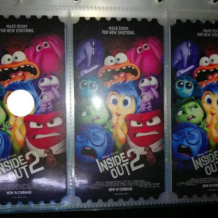 [BUNJANG] Inside Out 2 Original Ticket / (No.113) *인사이드 아웃 2* 오리지널 티켓