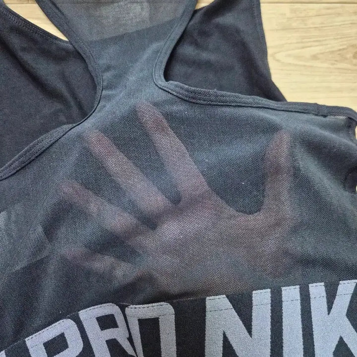 [BUNJANG] Nike Pro Black Top and Bottom Set / 나이키 프로 블랙 상하의 세트