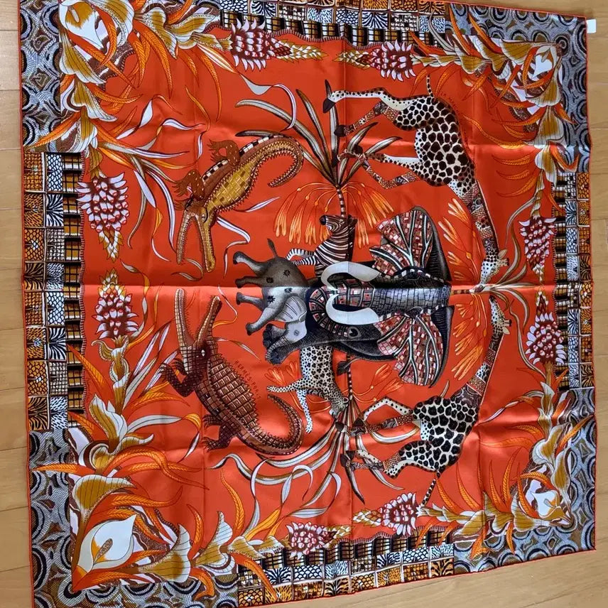 [BUNJANG] Hermès Carré 90 Silk Scarf / 에르메스 까레 90 실크 스카프 (정품 / 새상품)