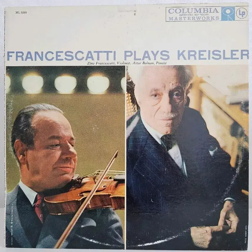 [BUNJANG] Chrysler Francescatti Plays LP Record / 크라이슬러 Francescatti Plays  LP 음반
