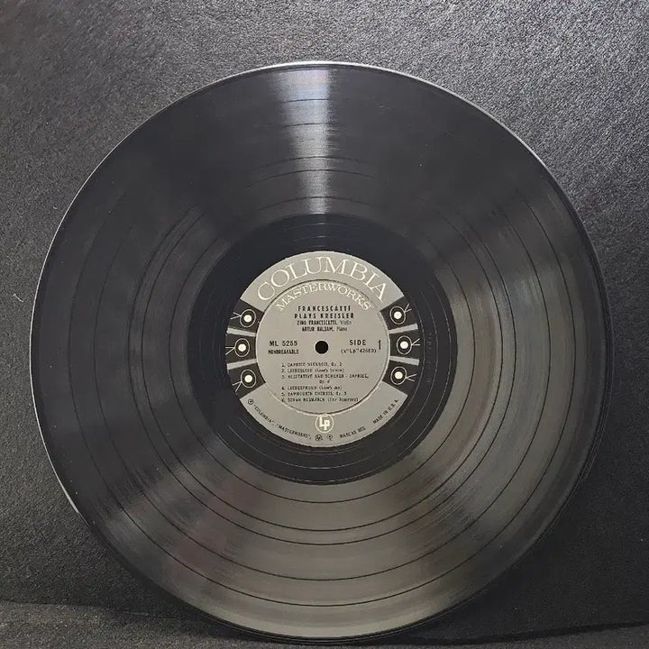 [BUNJANG] Chrysler Francescatti Plays LP Record / 크라이슬러 Francescatti Plays  LP 음반