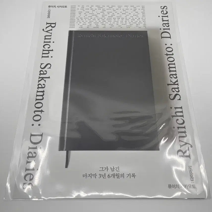 [SOLD OUT] <류이치 사카모토: 다이어리> 다이어리 포스터