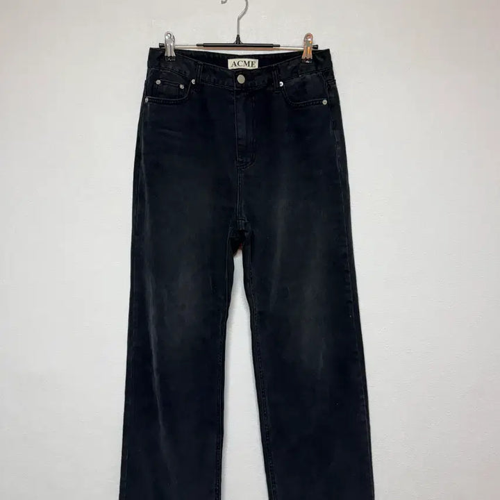 [BUNJANG] ACME Black Wide Denim Pants M / ACME 블랙 와이드 데님 M
