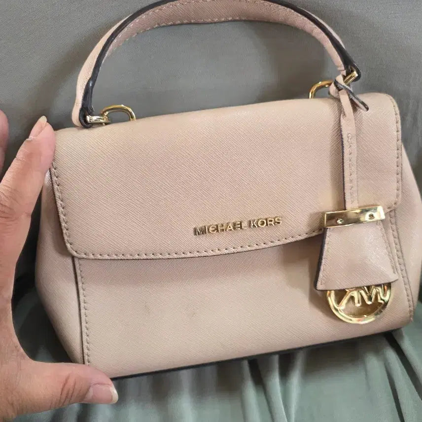 [BUNJANG] Michael Kors Pink Tote Bag / 마이클코어스 핑크 토트백 가방