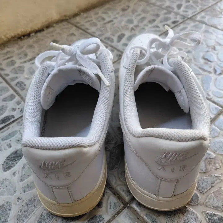 [BUNJANG] Nike Air Force All White Sneakers / 나이키 에어포스 올백 운동화