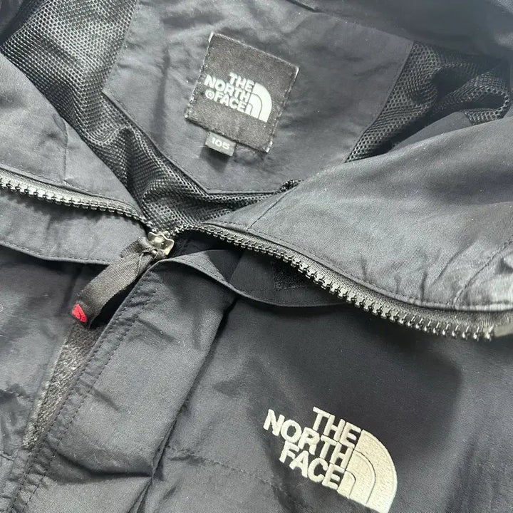 [BUNJANG] The North Face Pocket Logo Windbreaker Black / 노스페이스 포켓 로고 블랙 바람막이
