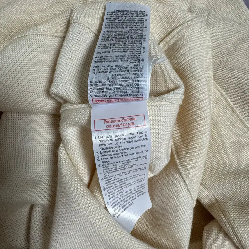 [BUNJANG] Wooyoungmi Ivory Cardigan (Size 48) / 우영미 아이보리 가디건 48사이즈