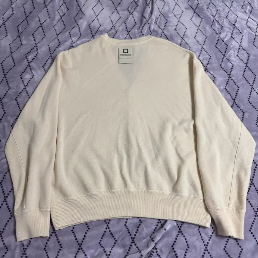 [BUNJANG] Wooyoungmi Ivory Cardigan (Size 48) / 우영미 아이보리 가디건 48사이즈
