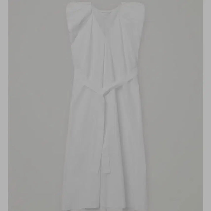 [BUNJANG] COS Silk Blend Shirred V-Neck Long Dress / [COS] 코스 실크 혼방 셔링 브이넥 롱 원피스 (Lemony Yell