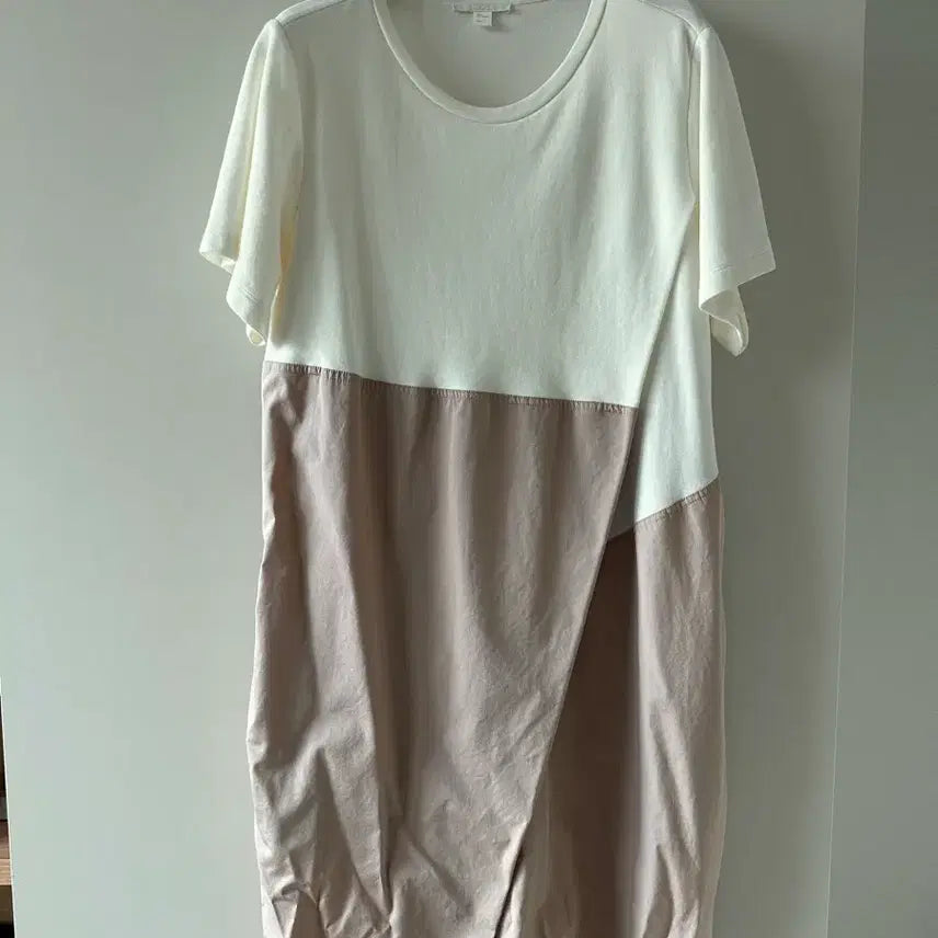 [BUNJANG] COS Color Block Wrap Dress / COS 코스 배색 랩 스타일 원피스 S