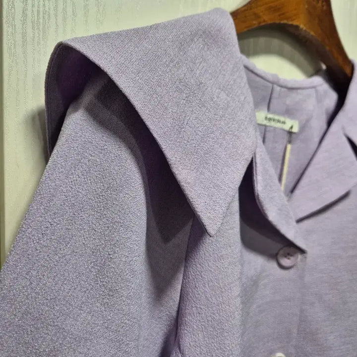 [BUNJANG] CoVet Blanc Lavender Short Sleeve Blouse / (3시간.타임세일)(새상품)코벳블랑 라벤더 반팔 블라우스