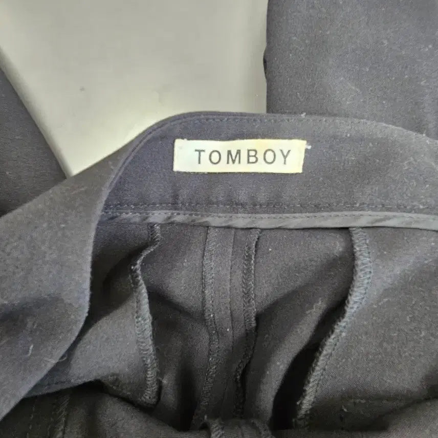 [BUNJANG] Tomboy Wide Culotte Pants / 톰보이블랙 와이드 큐롯 팬츠
