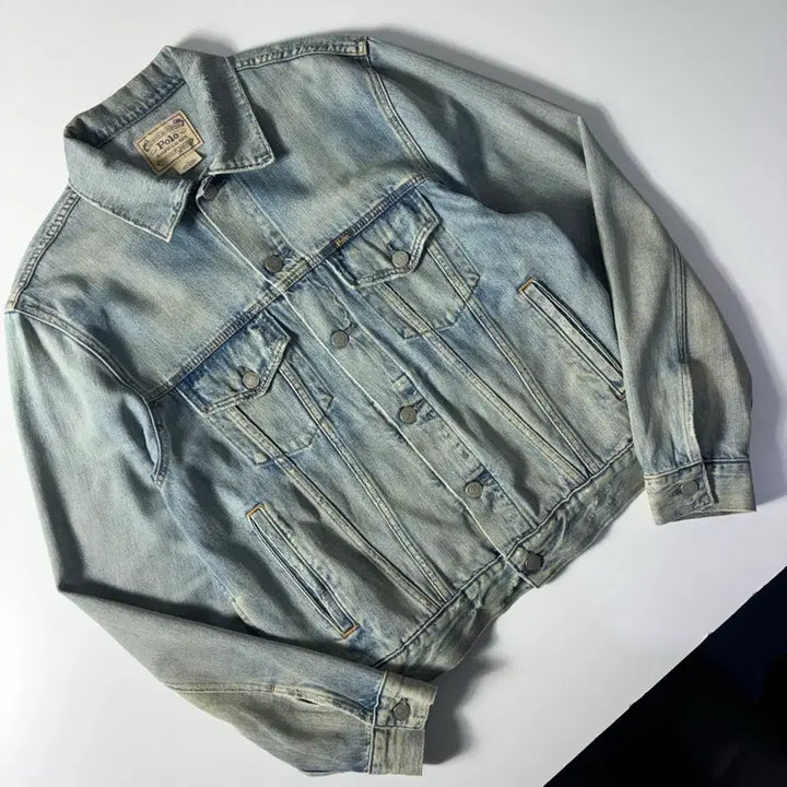 [SOLD OUT] Polo  폴로 랄프로렌 워싱 데님 자켓