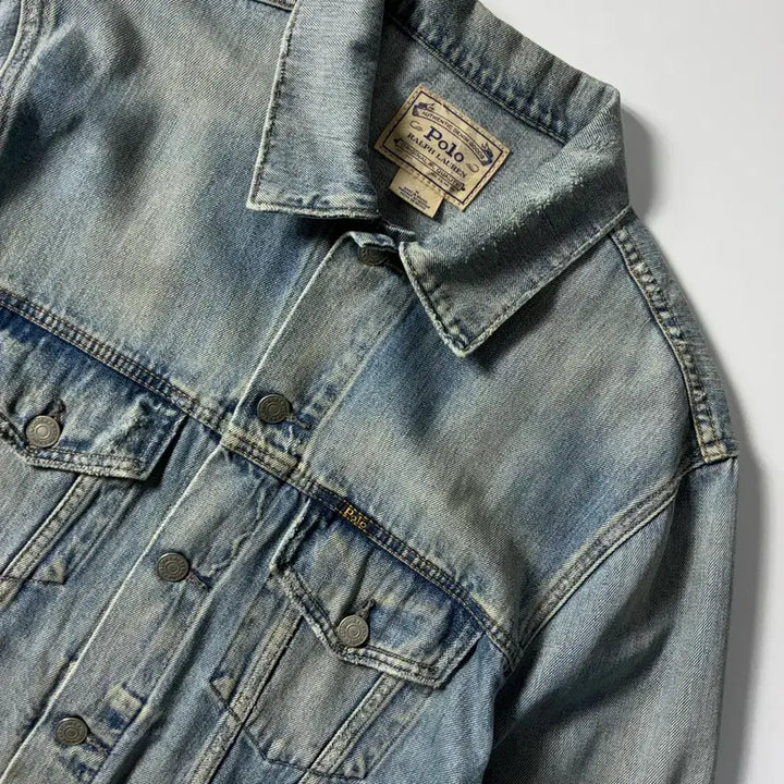 [SOLD OUT] Polo  폴로 랄프로렌 워싱 데님 자켓