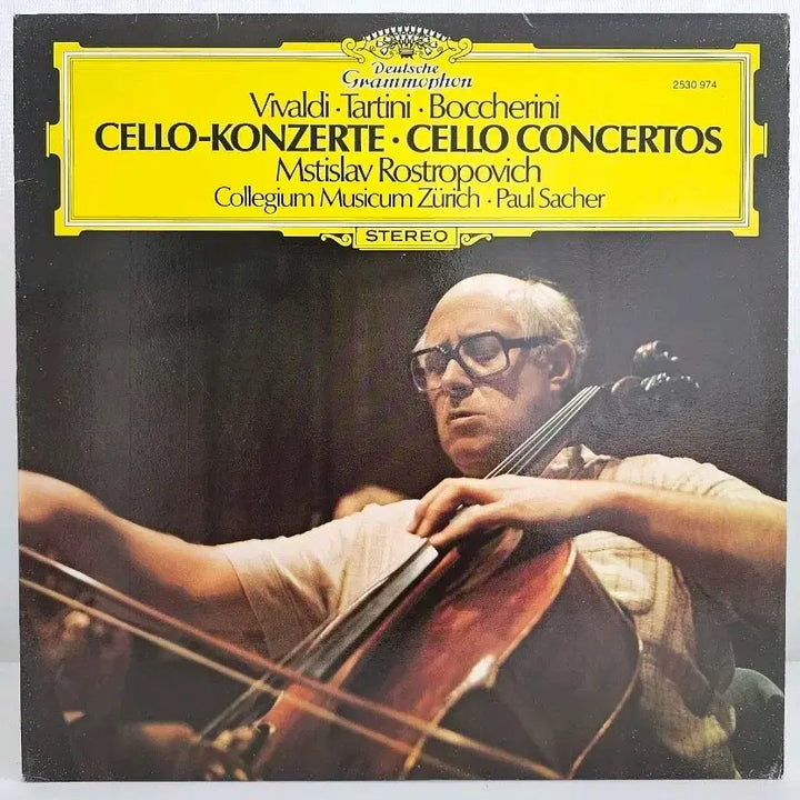[BUNJANG] Mstislav Rostropovich Plays Vivaldi, Tartini, Boccherini Cello Concertos LP Record / 로스트로포비치 -비발디,타르티니, 보케리니 첼로 협주곡 LP