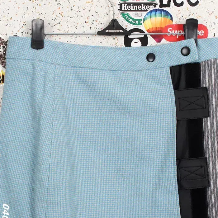 [BUNJANG] LET KUZMUS Houndstooth Mini Skirt / 여성 2사이즈/ LET KUZMUS 하운드투스 미니스커트 21-112