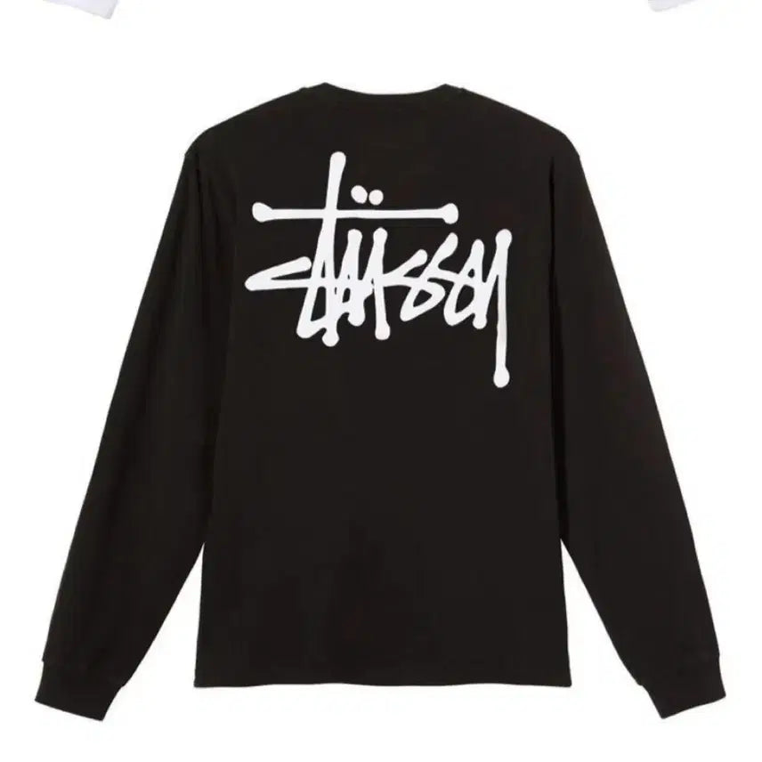 [BUNJANG] Stussy Big Logo Basic Long Sleeve T-shirt / 스투시 빅로고 베이직 롱슬리브