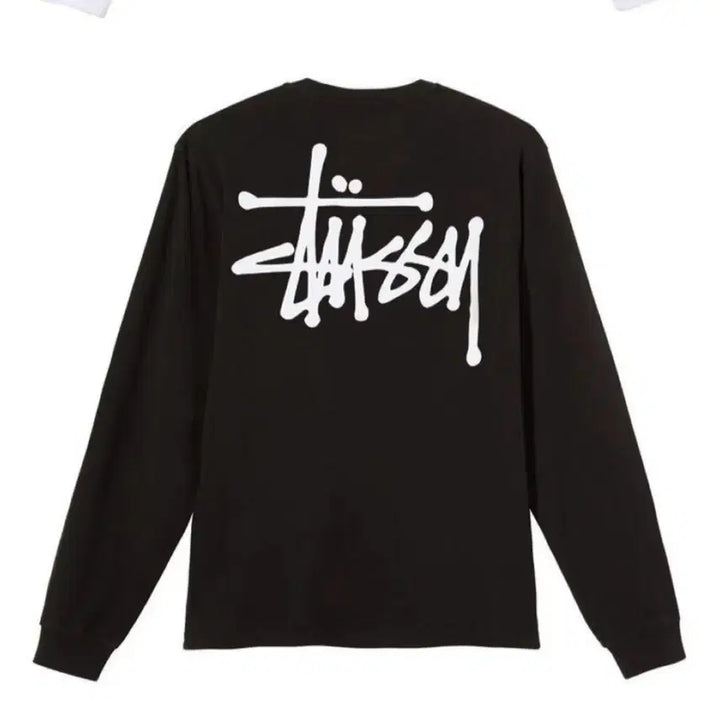 [BUNJANG] Stussy Big Logo Basic Long Sleeve T-shirt / 스투시 빅로고 베이직 롱슬리브