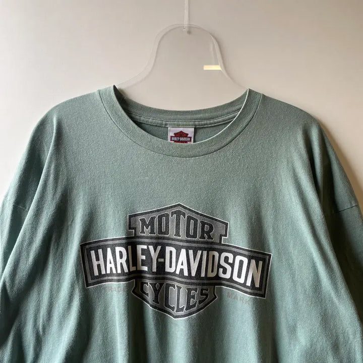 [BUNJANG] Harley Davidson Single Stitch T-shirt / 00s 할리데이비슨 싱글 스티치 반팔 티셔츠