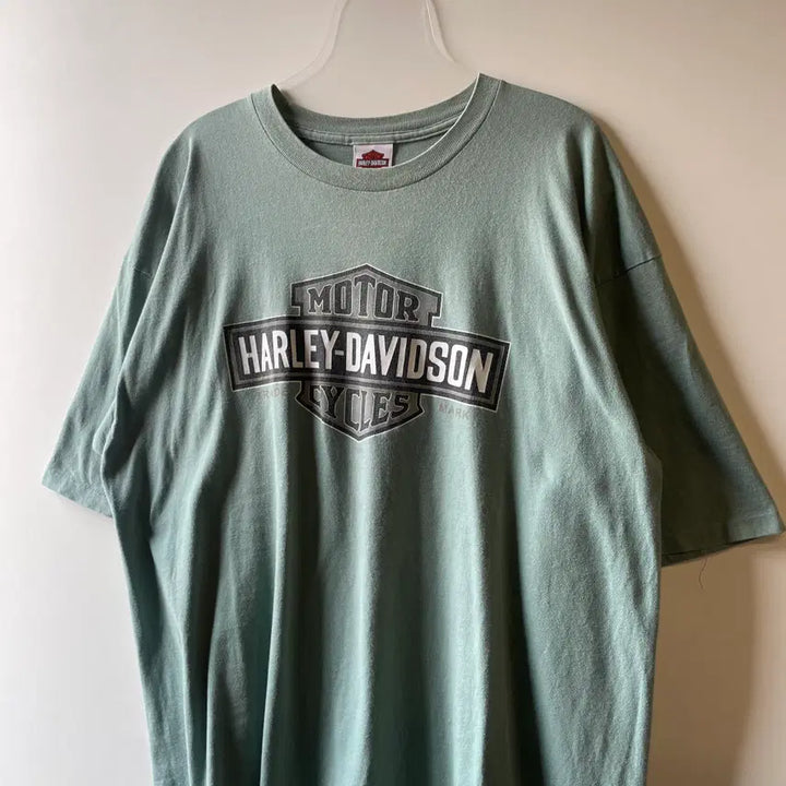 [BUNJANG] Harley Davidson Single Stitch T-shirt / 00s 할리데이비슨 싱글 스티치 반팔 티셔츠