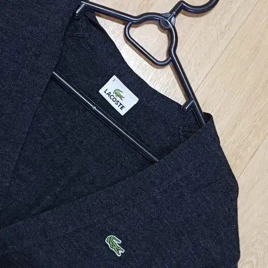 [BUNJANG] Lacoste Knit Cardigan / 라코스테 얇은 니트가디건