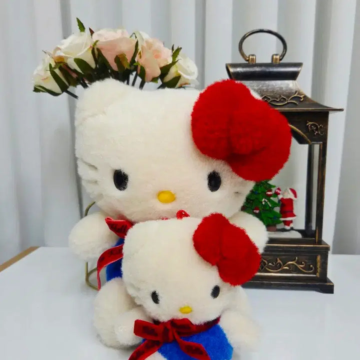 [BUNJANG] Hello Kitty New Retro Doll + Keyring Set / 헬로키티 뉴 레트로 인형+키링세트 새상품